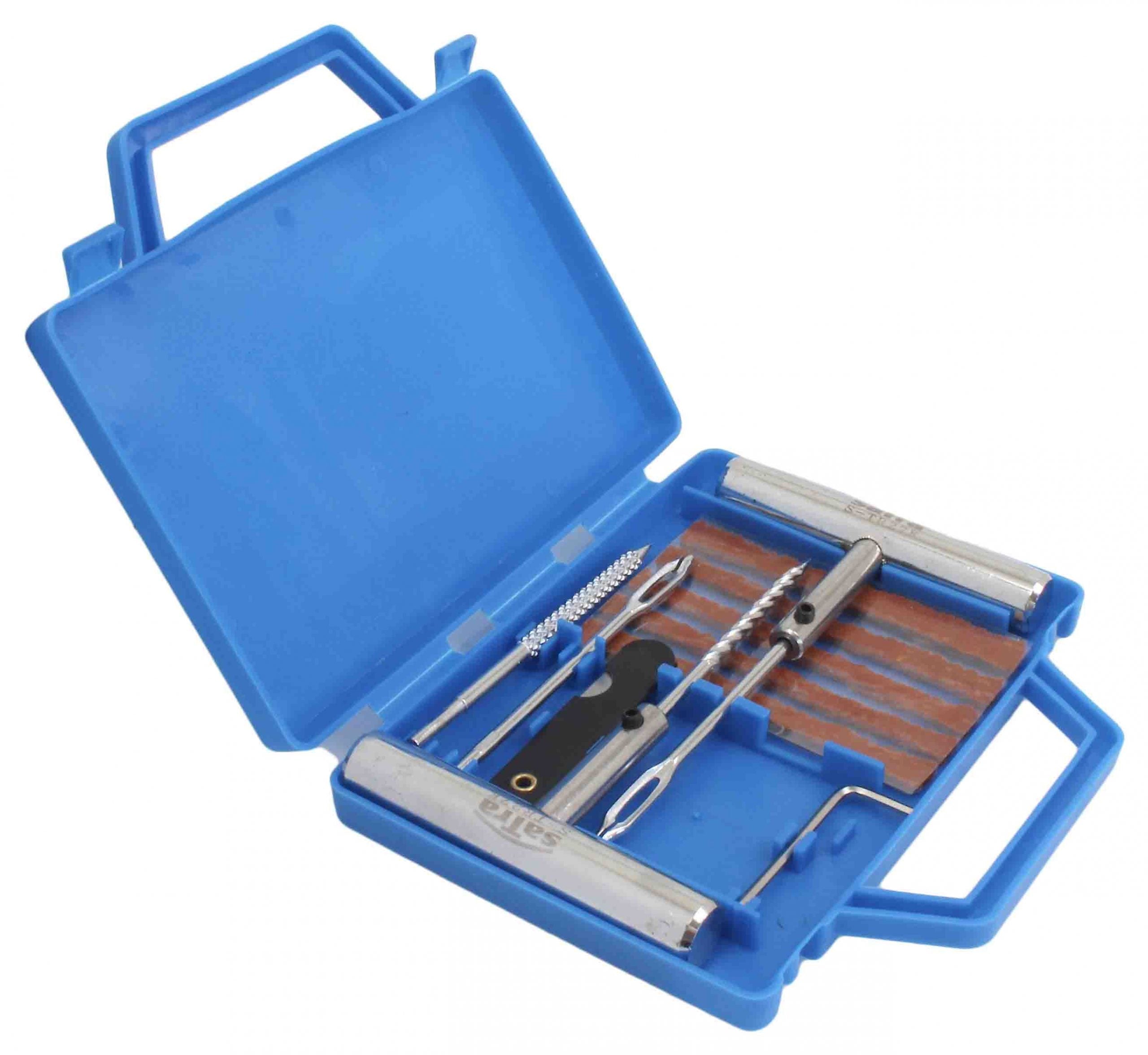 Trusa pentru reparat anvelope cu snur 27 piese