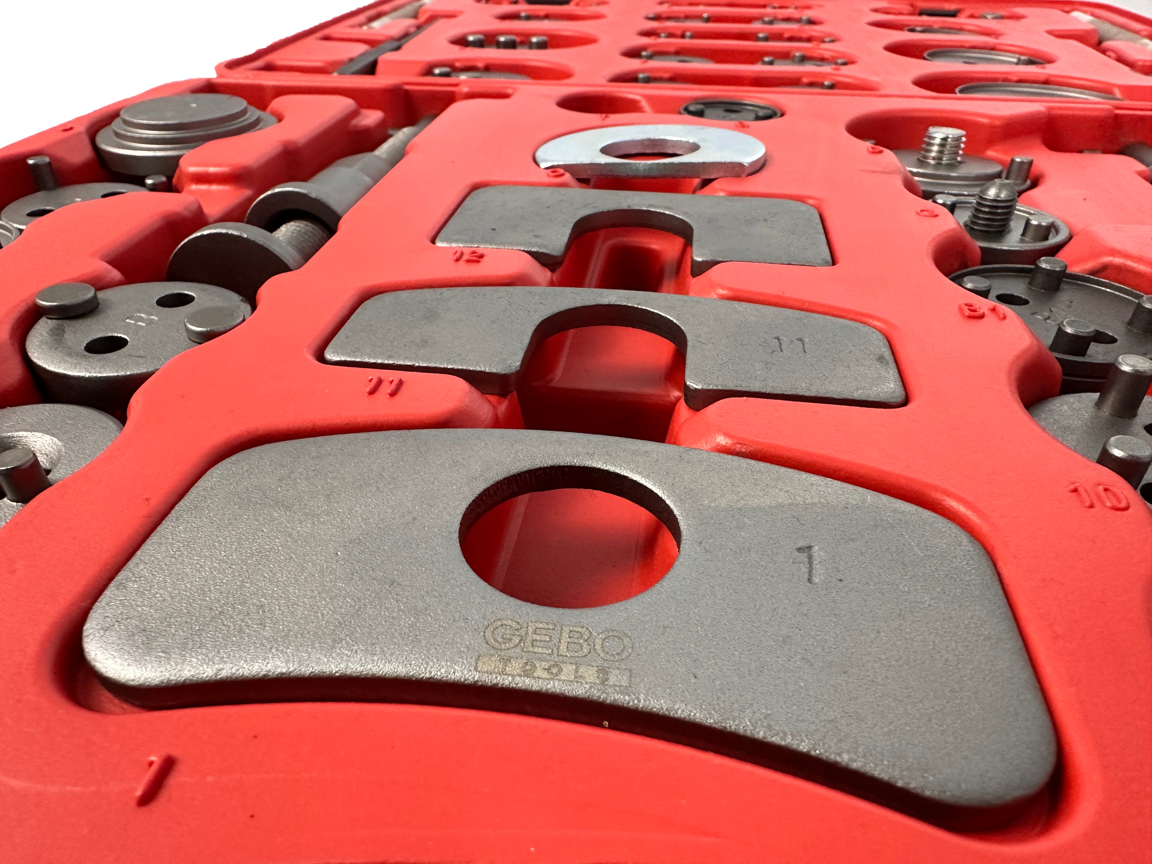 Trusa presa etriere pentru pistoane de frana 50 piese GEBO TOOLS
