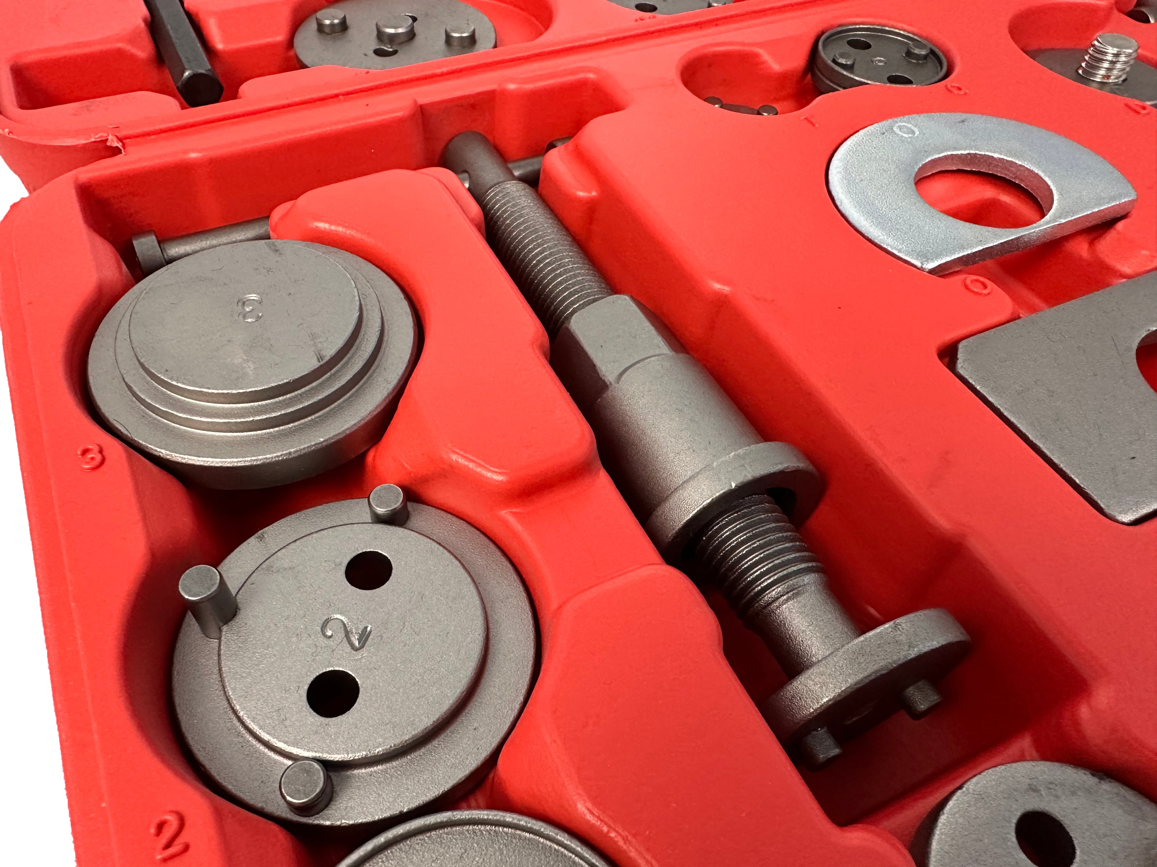 Trusa presa etriere pentru pistoane de frana 50 piese GEBO TOOLS