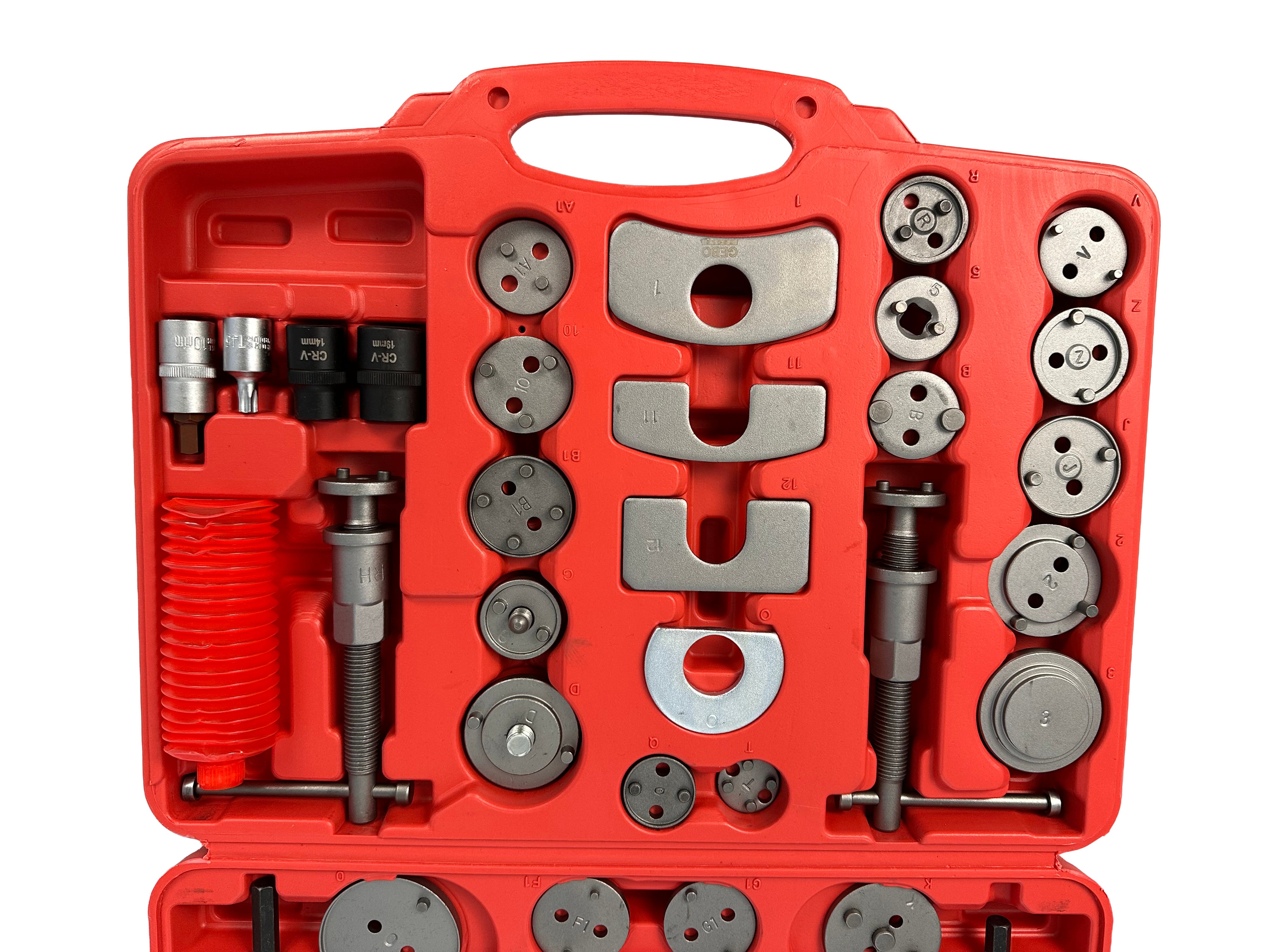 Trusa presa etriere pentru pistoane de frana 50 piese GEBO TOOLS