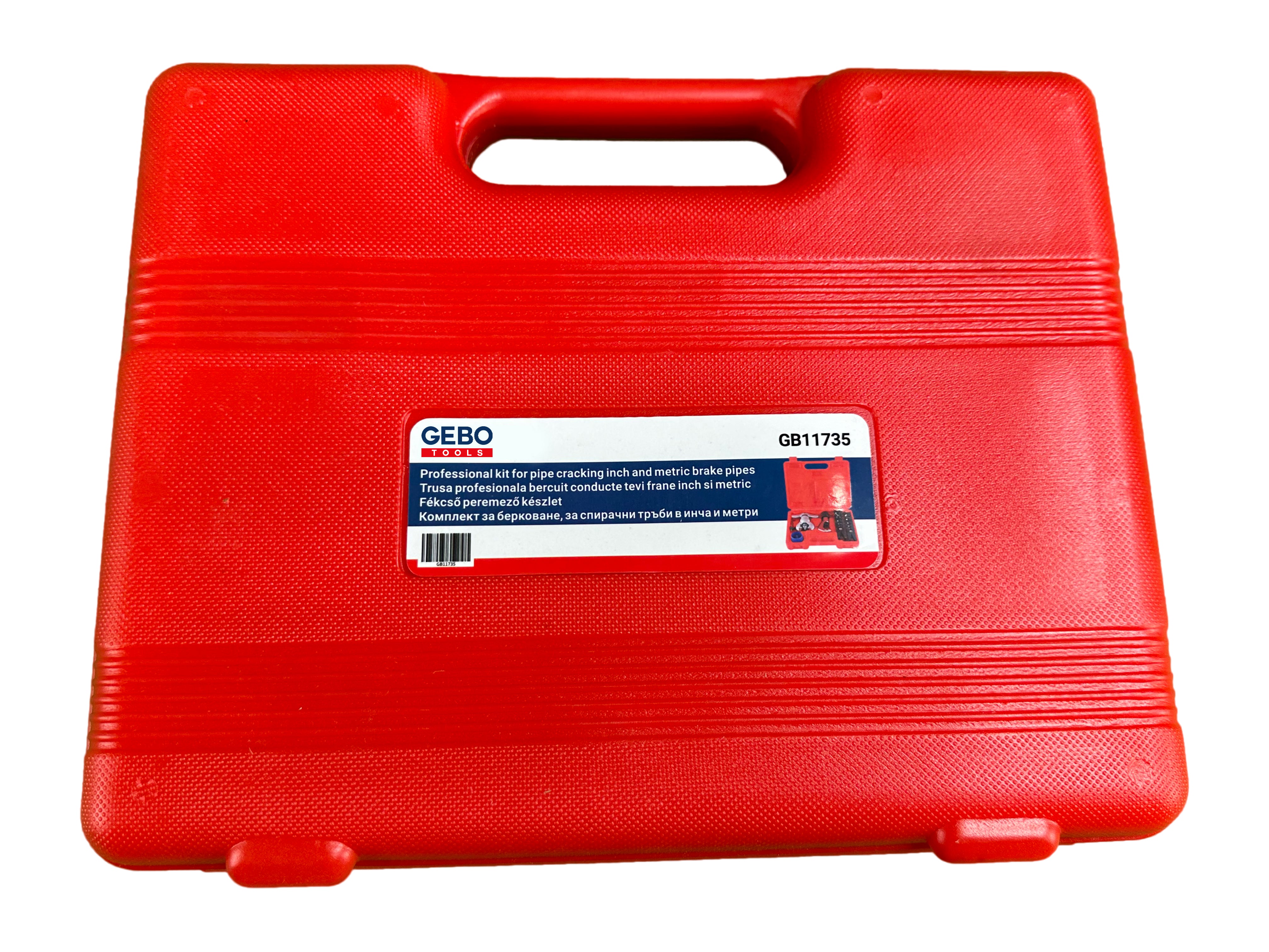 Trusa profesionala bercuit conducte tevi frane inch si metric GEBO TOOLS