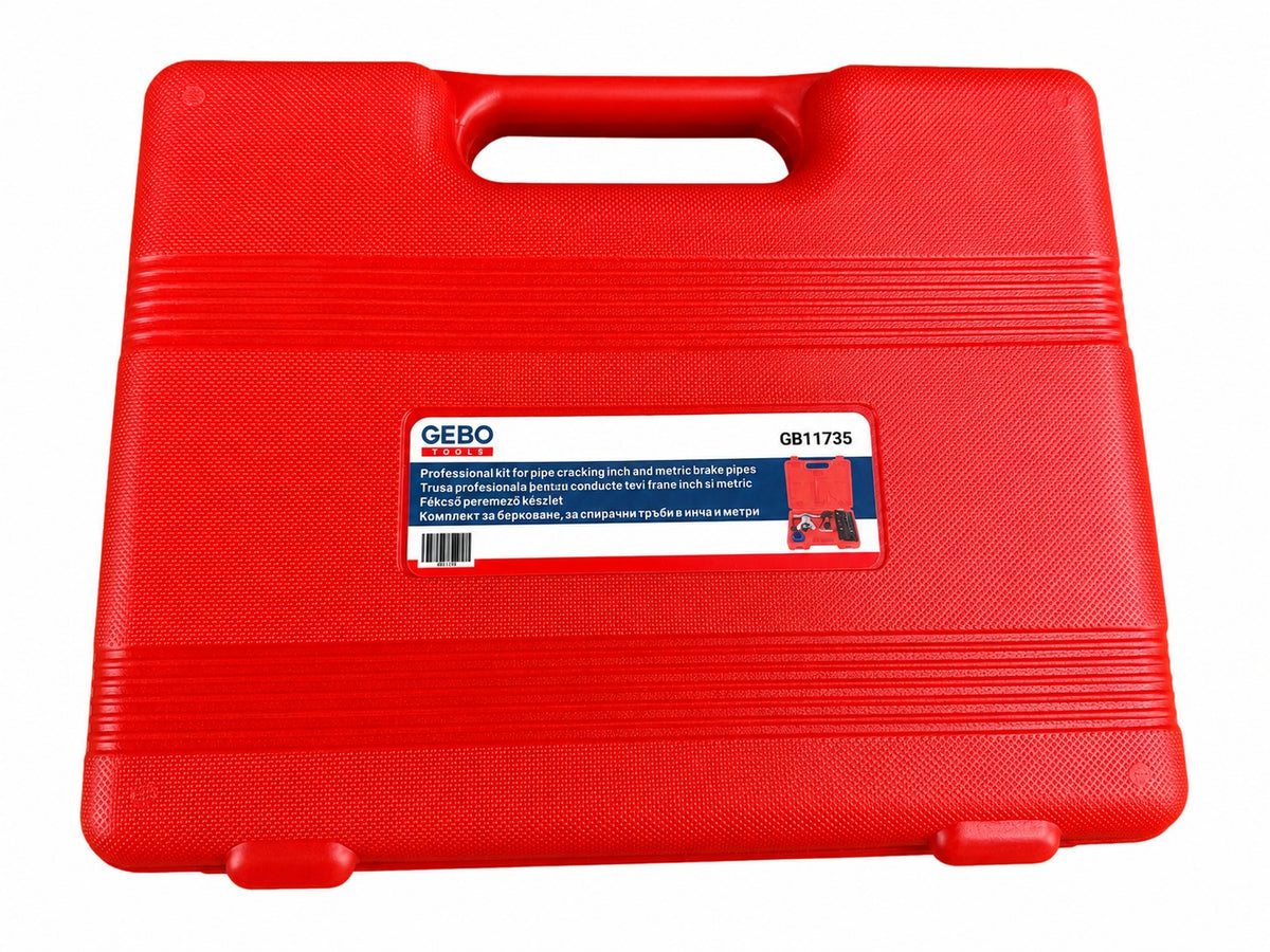 Trusa profesionala bercuit conducte tevi frane inch si metric GEBO TOOLS