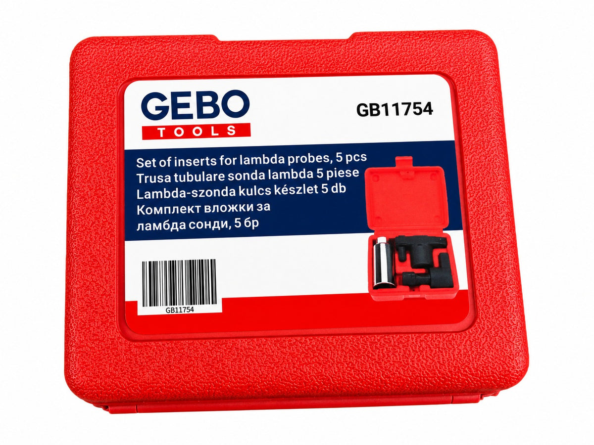 Trusa tubulare sonda lambda 5 piese GEBO TOOLS