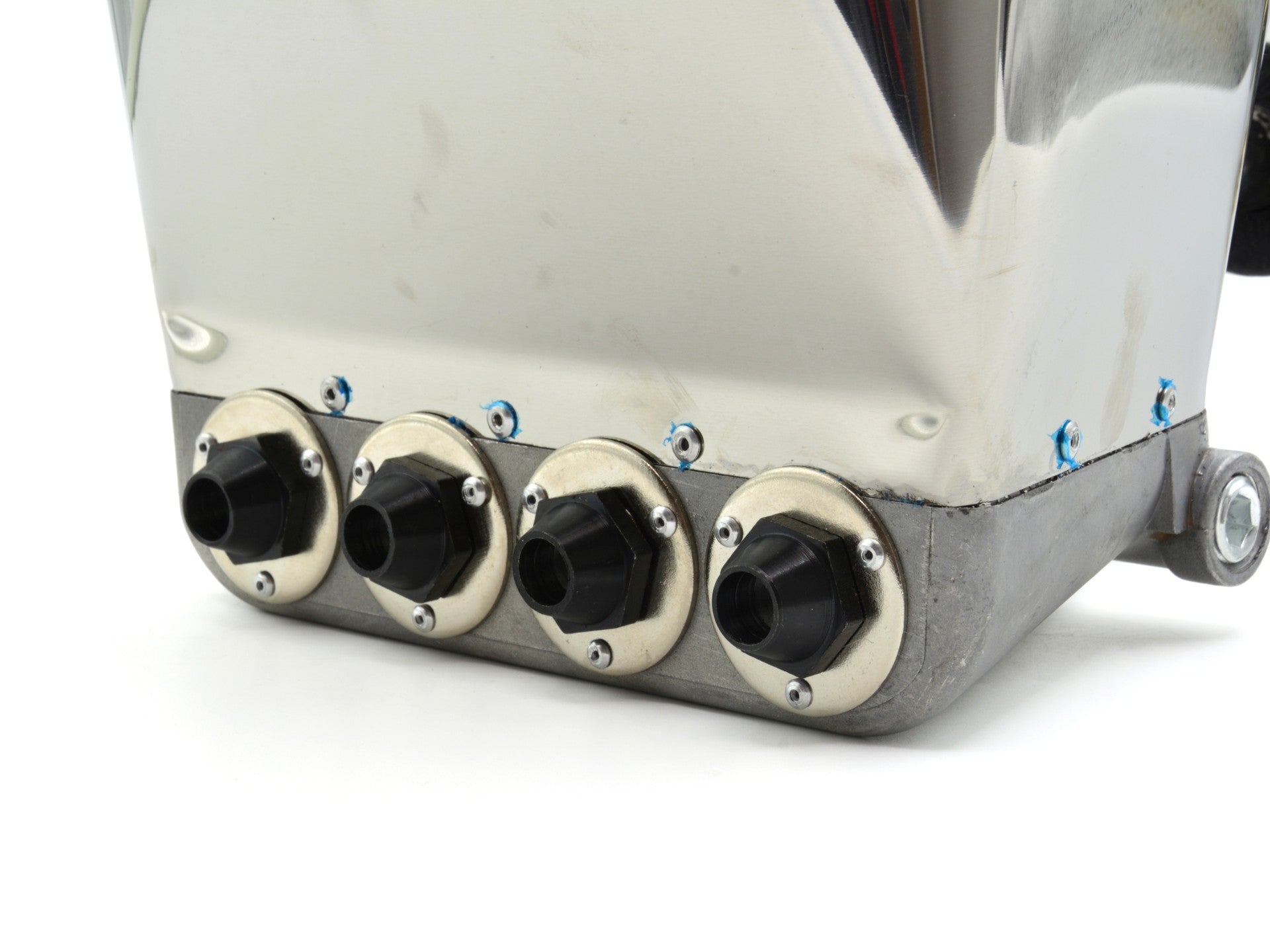 MASINA PNEUMATICA DE TENCUIT DIN INOX CU 4 DUZE