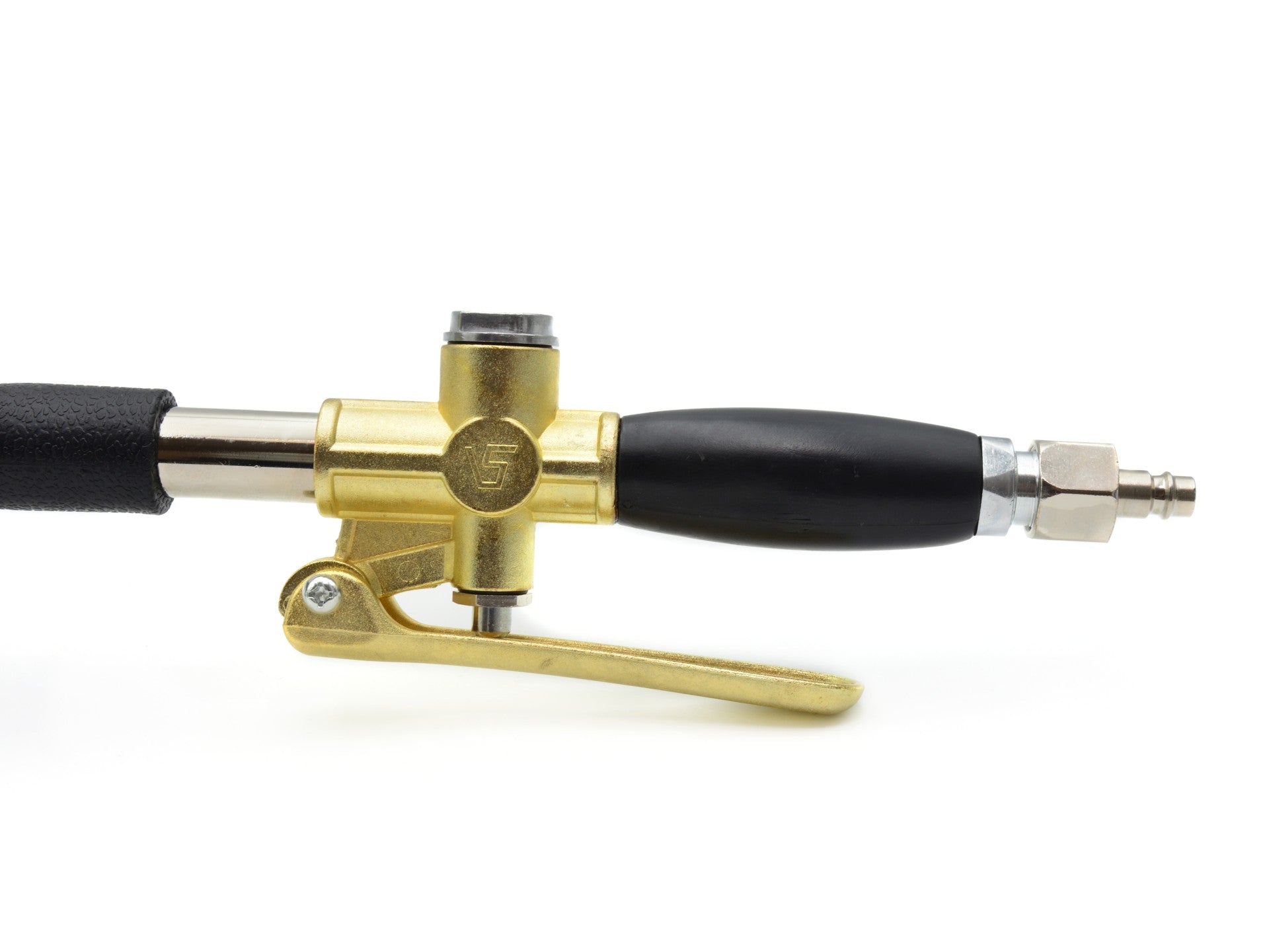 MASINA PNEUMATICA DE TENCUIT DIN INOX CU 4 DUZE