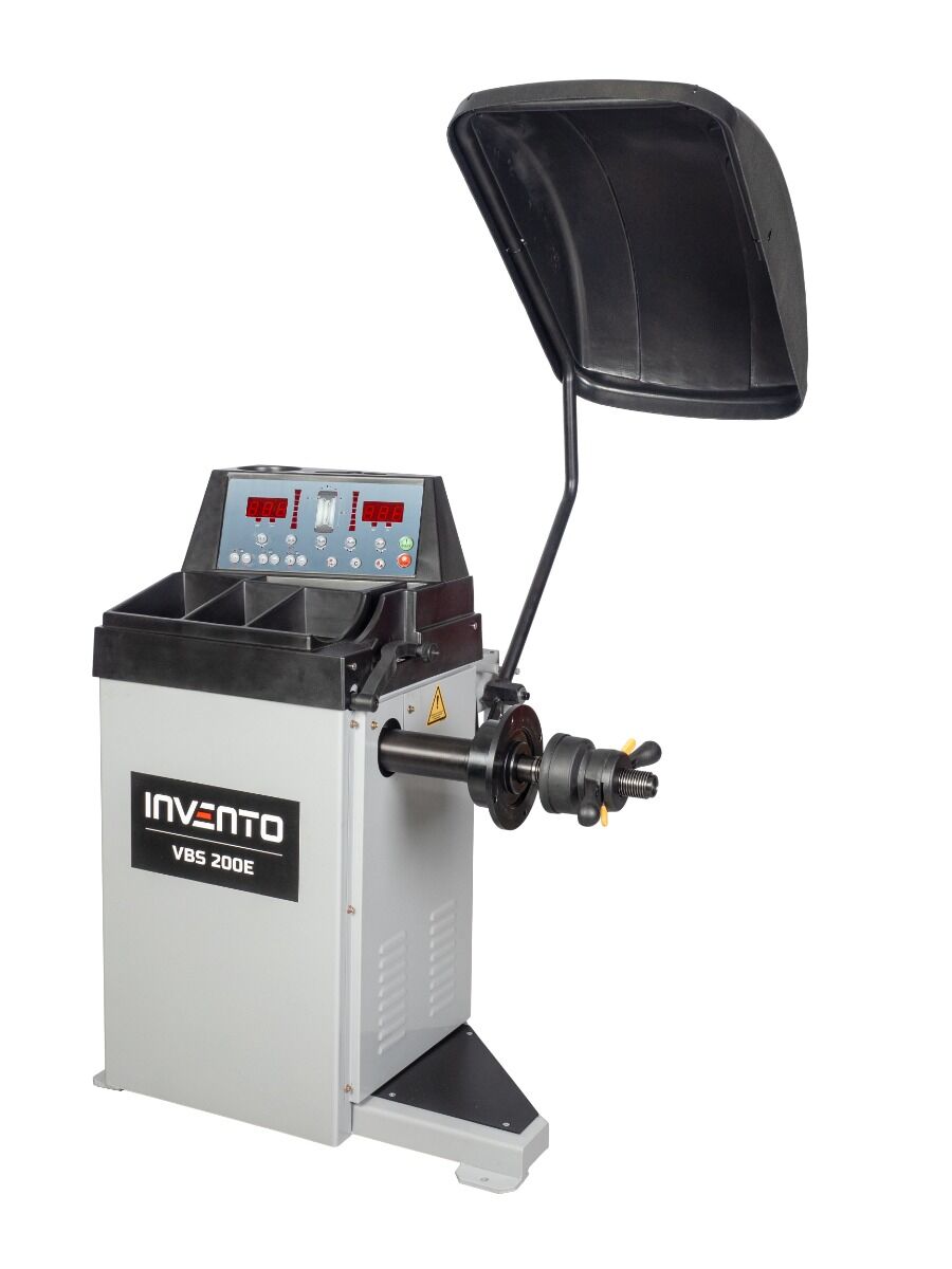 MASINA DE ECHILIBRAT SEMI-AUTOMATA PENTRU ROTI AUTOTURISME 24" INVENTO VBS 200E