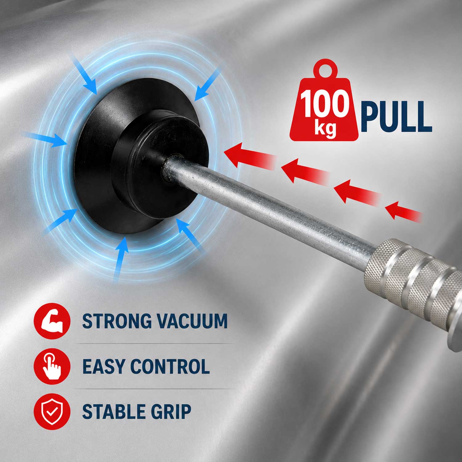 Ventuza pneumatica pentru indreptat tabla GEBO TOOLS
