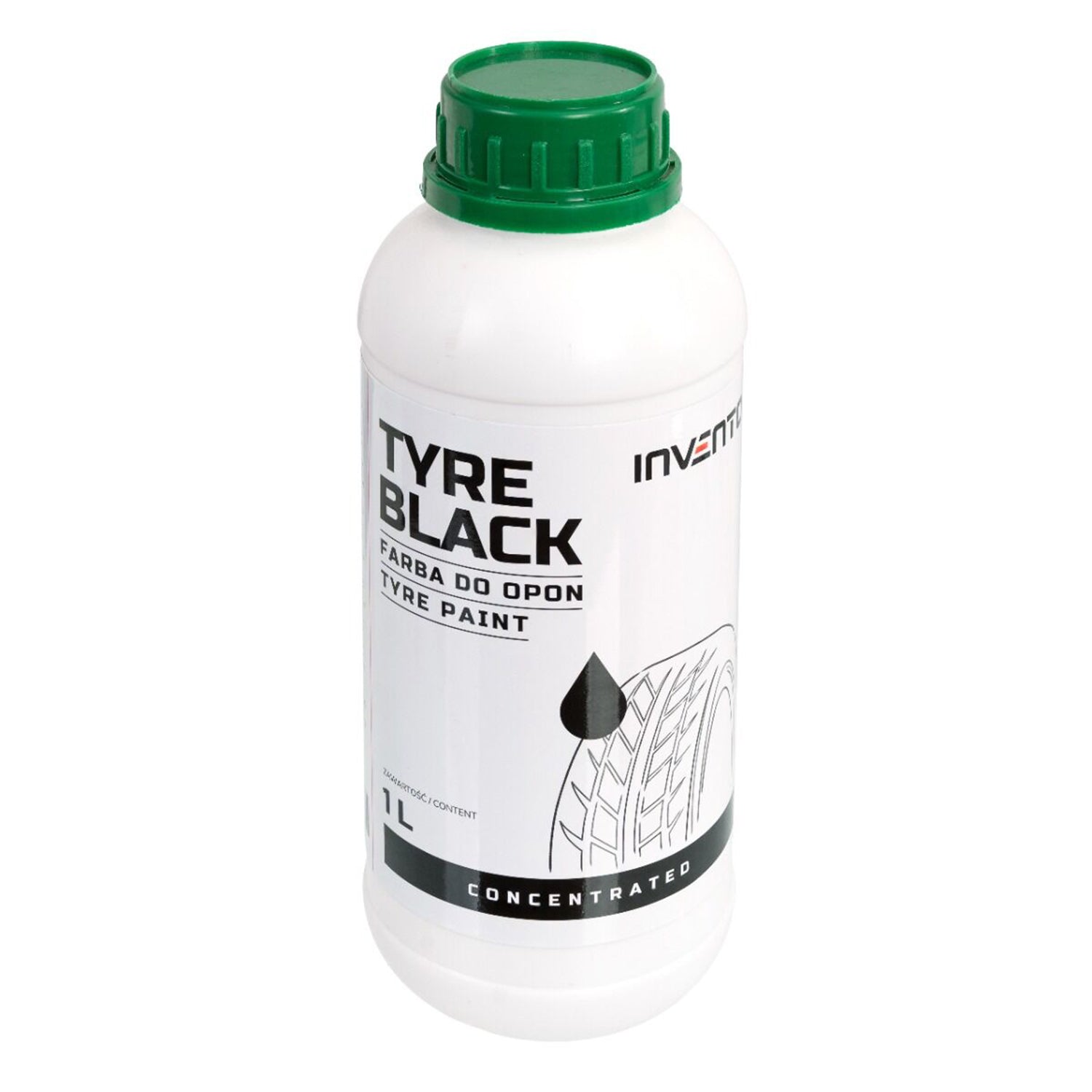 Vopsea anvelope BLACK TYRE 1l INVENTO