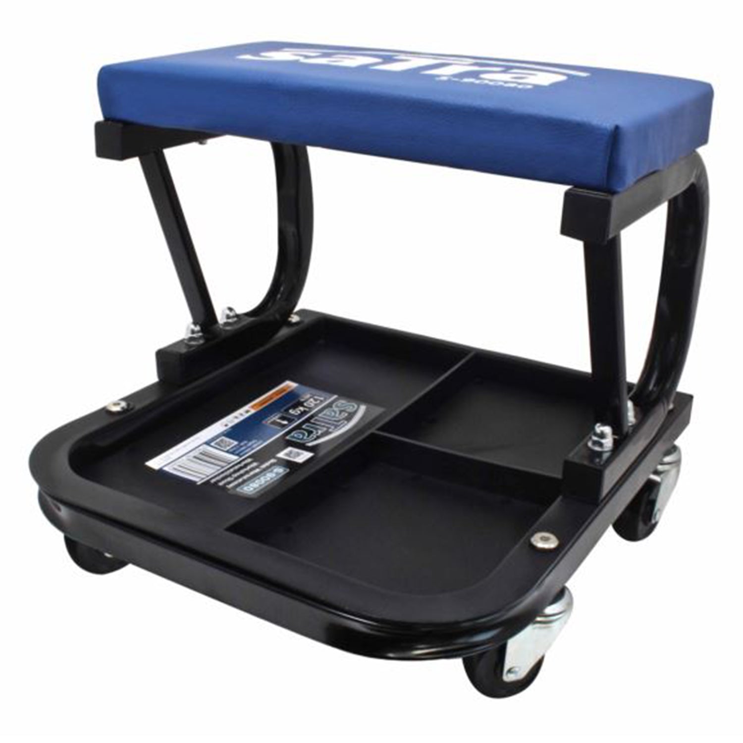 SCAUN DE ATELIER MOBIL PE ROTI CU TAVA PENTRU SCULE - CAPACITATE 120KG - SATRA
