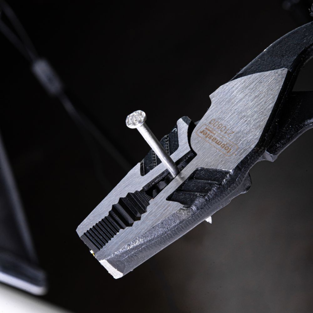 CLESTE PATENT COMBINAT CU CAP INDOIT 190MM TOPMASTER