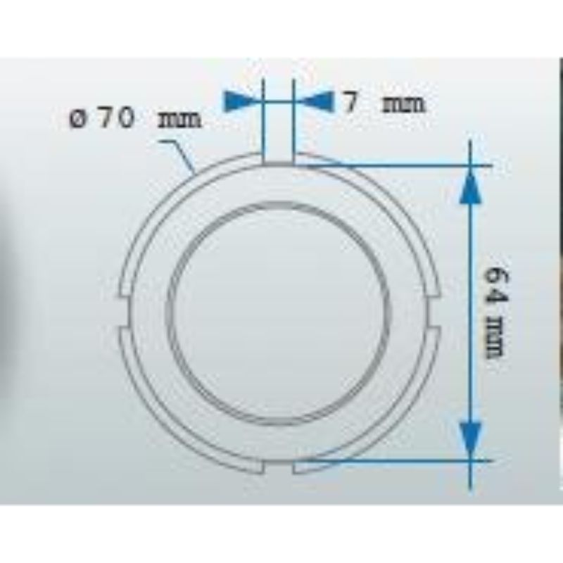 CHEIE TUBULARA TRANSMISIE PUNTE SCANIA 70X64MM