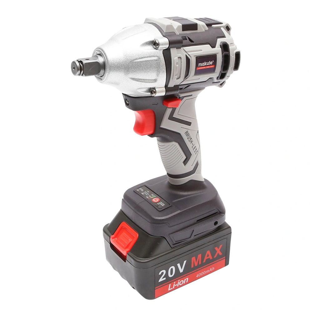 PISTOL DE IMPACT BRUSHLESS CU ACUMULATOR 20V 4000mAh 320Nm