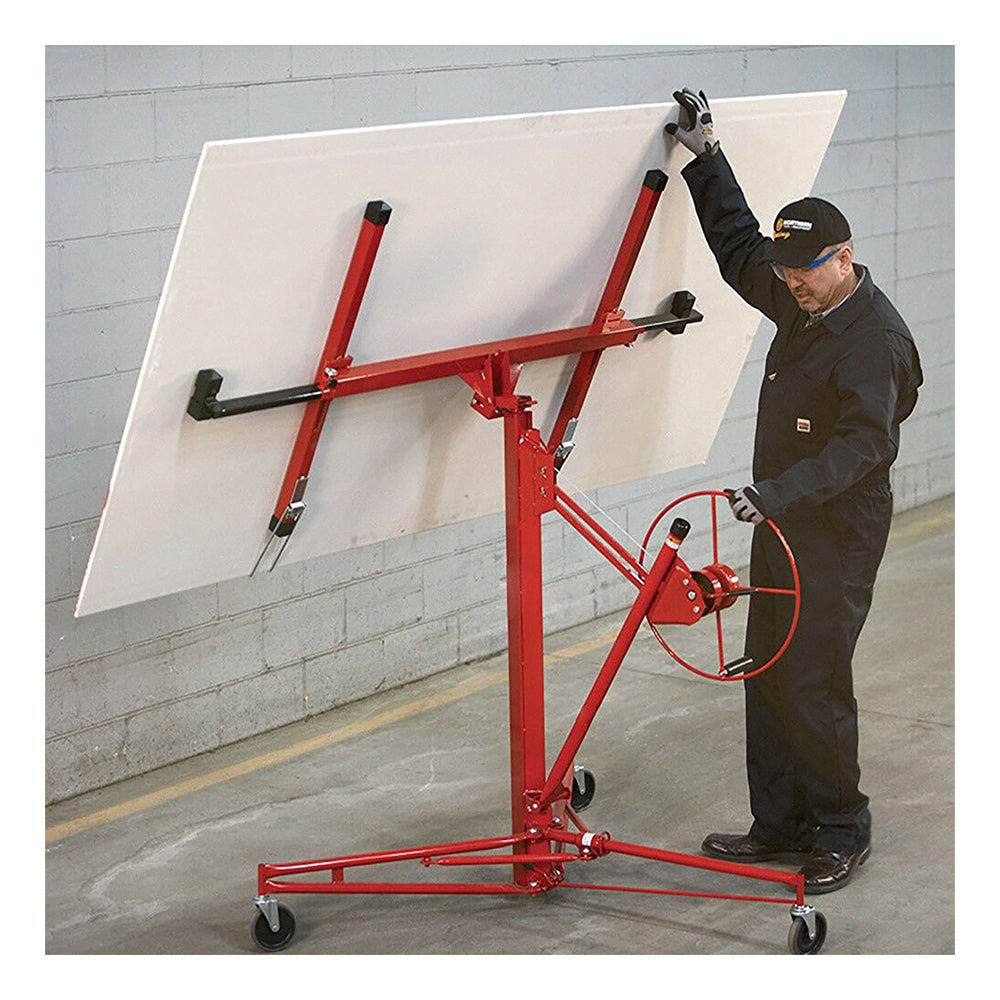 DISPOZITIV RIDICAT PLACI GIPS CARTON SAU OSB INALTIME RIDICARE 3.35M