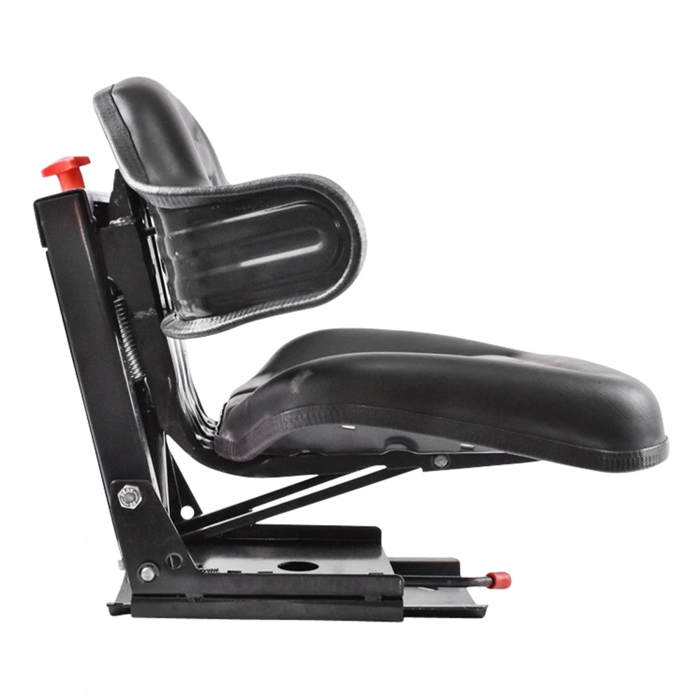 SCAUN CU REGLAJ TRIPLU SI AMORTIZOR PENTRU STIVUITOARE SI TRACTOARE