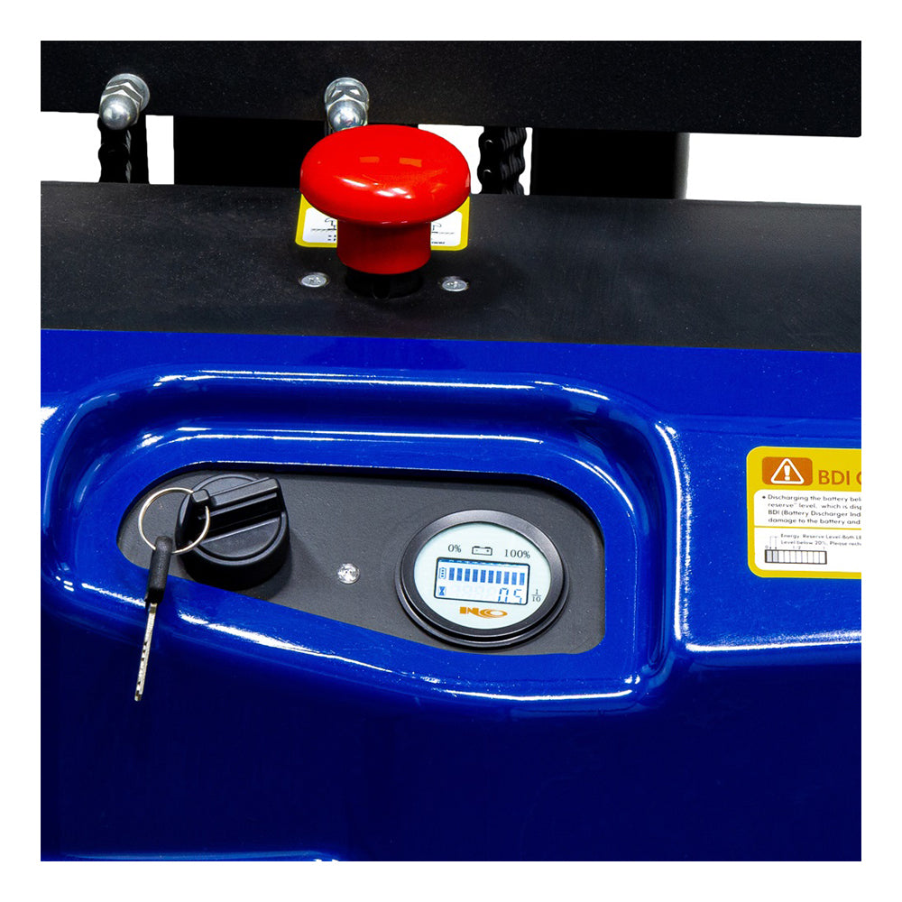 TRANSPALET FULL ELECTRIC CU CATARG 115CM 1.2T