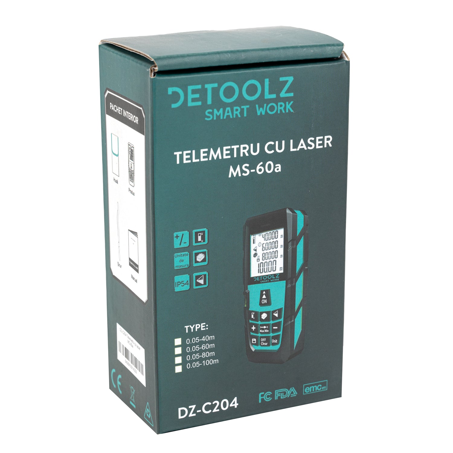 TELEMETRU CU LASER 0-60M MS-60A DETOOLZ