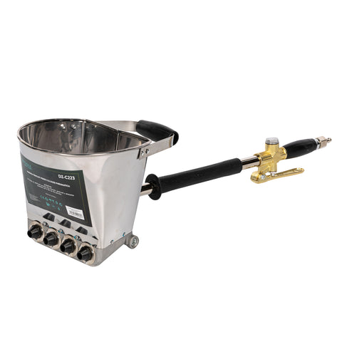 MASINA DE TENCUIT DIN INOX CU DUZE DETOOLZ