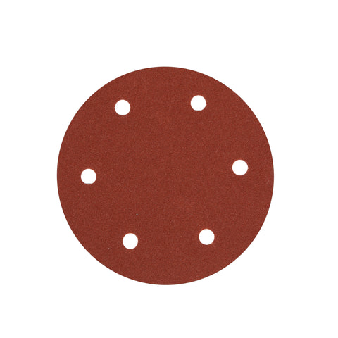 SET 10 BUC HARTIE ABRAZIVA GRANULATIE P120 6 GAURI DIAMETRU 215MM