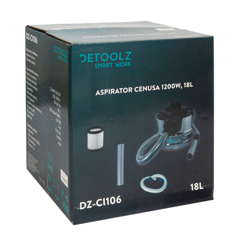 ASPIRATOR CENUSA DETOOLZ 1200W 18L