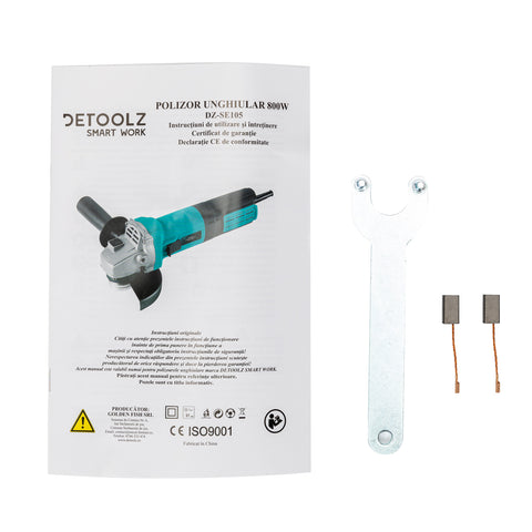 POLIZOR FLEX UNGHIULAR 800W 125MM DETOOLZ