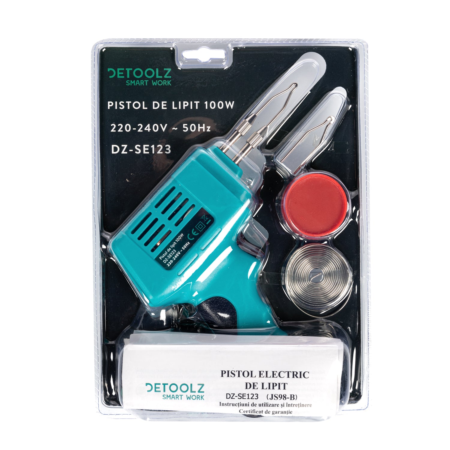 PISTOL ELECTRIC DE LIPIT 100W DETOOLZ