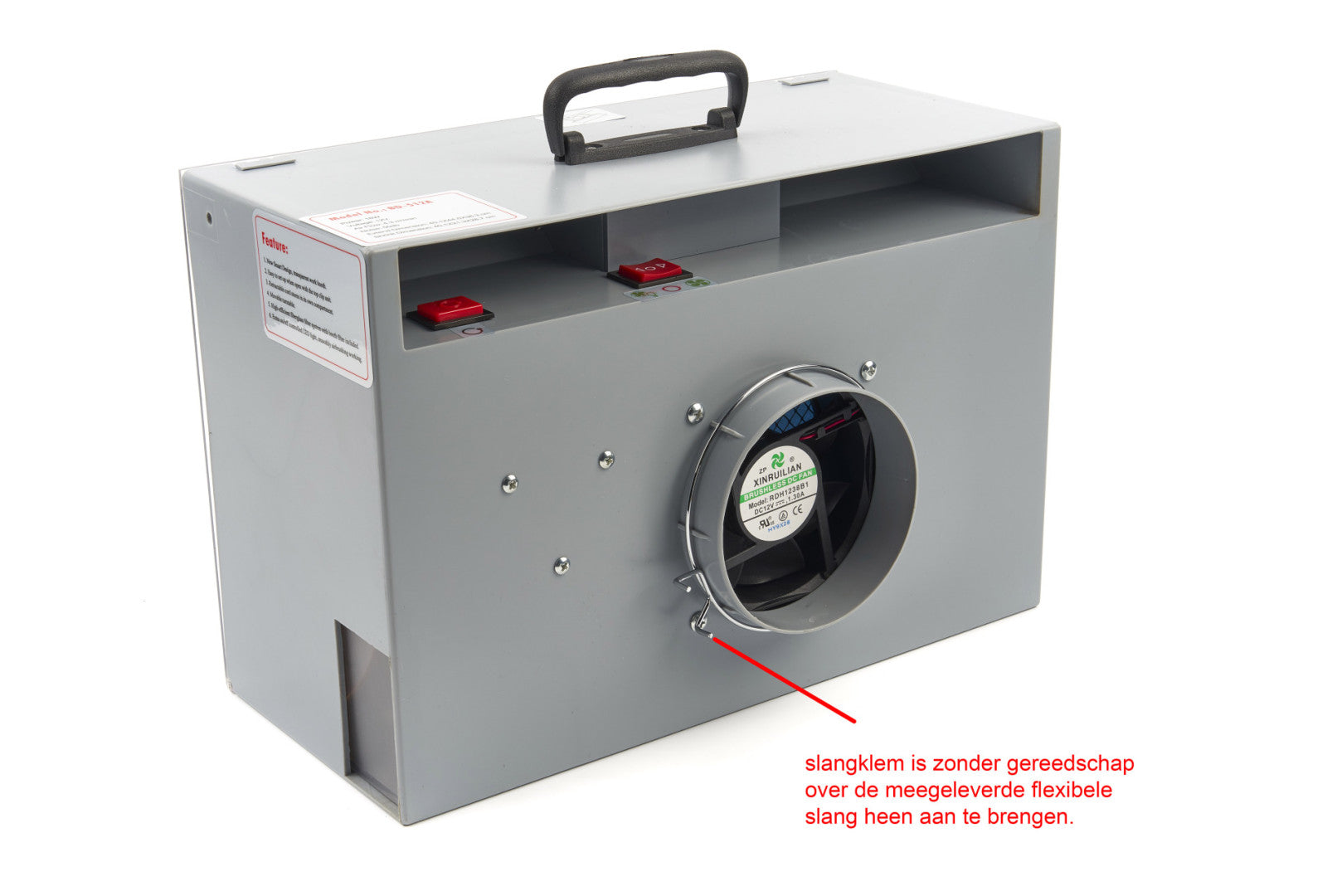 CABINA DE VOPSIRE AIRBRUSH CU LED