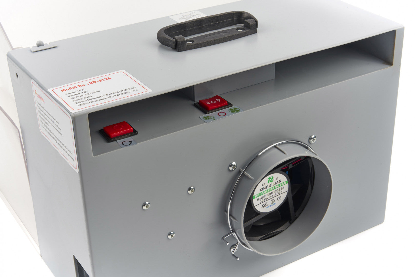 CABINA DE VOPSIRE AIRBRUSH CU LED