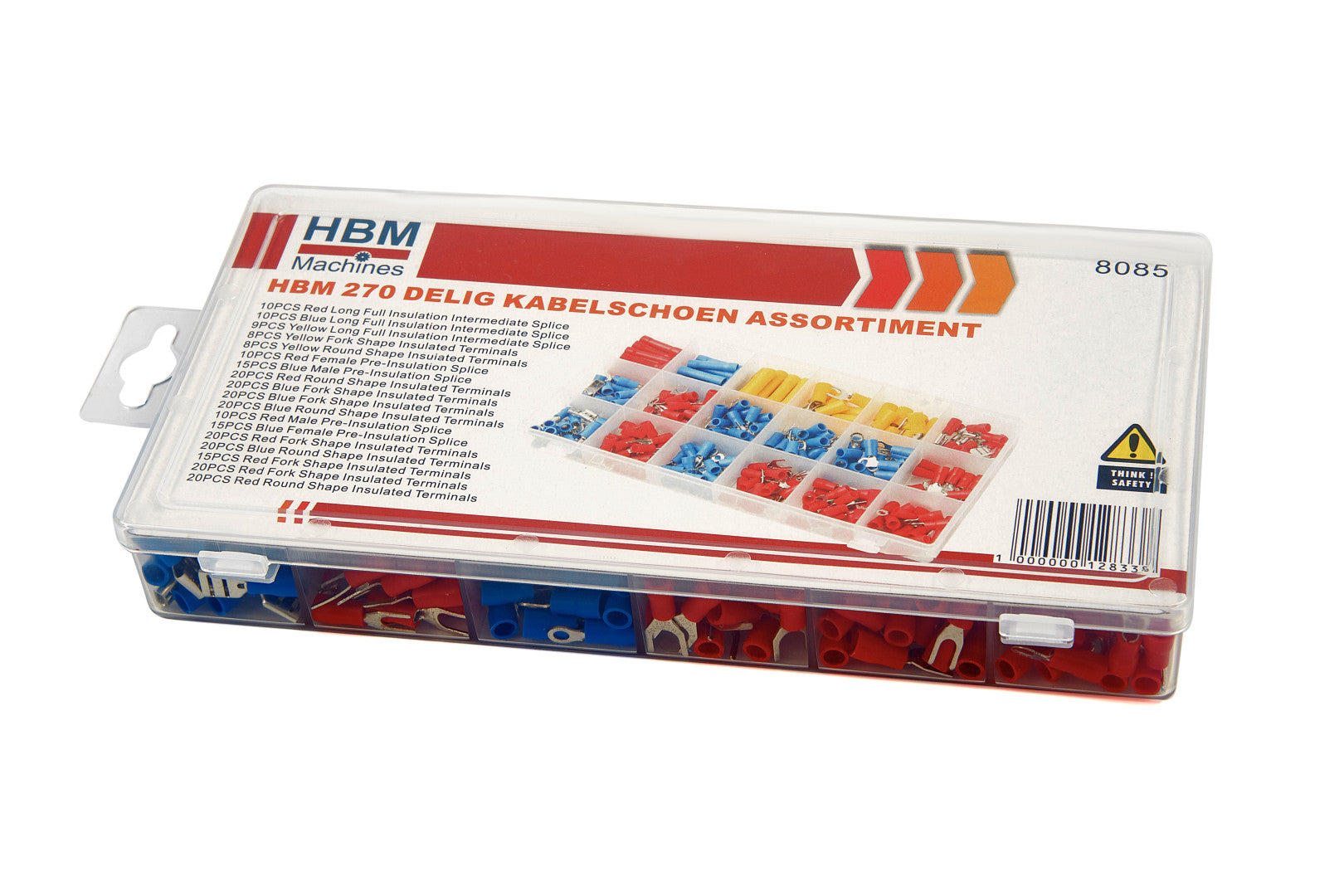 SET PAPUCI ELECTRICI IZOLATI 18 DIMENSIUNI 270 BUC HBM MACHINES OLANDA