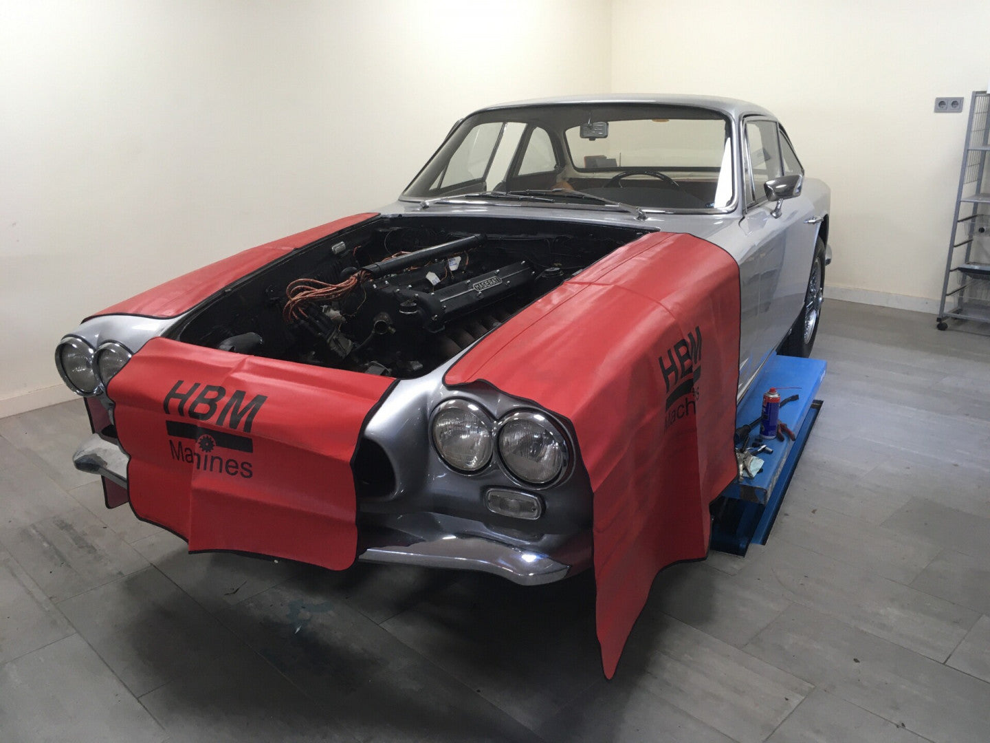 HUSA DE PROTECTIE ARIPA CU BANDA MAGNETICA 120X100 CM HBM MACHINES OLANDA