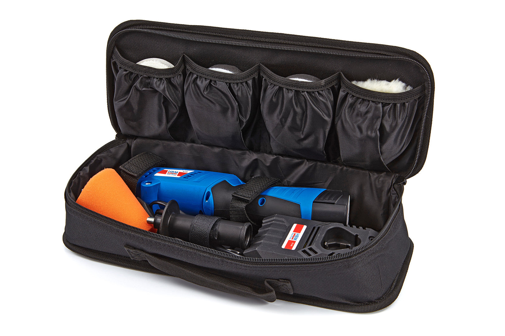 MASINA DE POLISAT CU ACUMULATOR 75 MM 10.8 W 1.5 Ah CU ACCESORII HBM MACHINES OLANDA