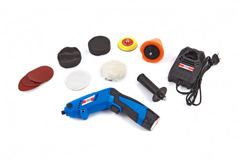 MASINA DE POLISAT CU ACUMULATOR 75 MM 10.8 W 1.5 Ah CU ACCESORII HBM MACHINES OLANDA