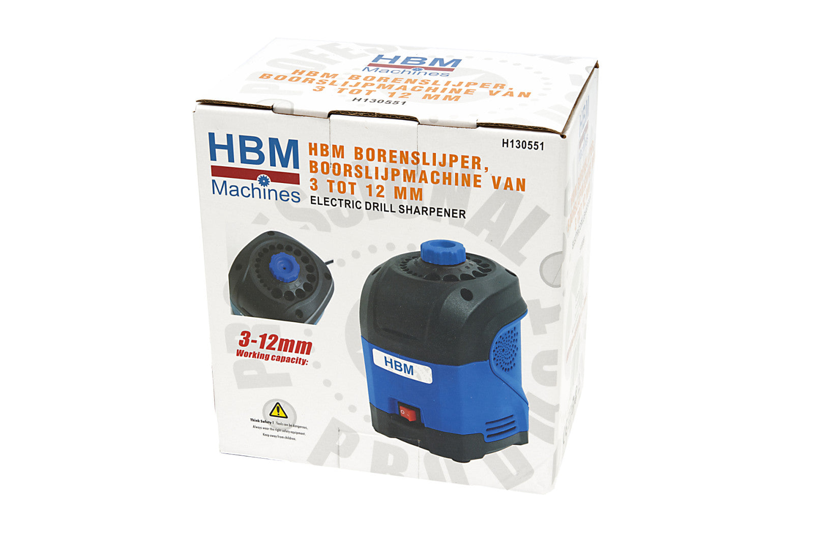 MASINA DE ASCUTIT BURGHIE 3-10MM HBM