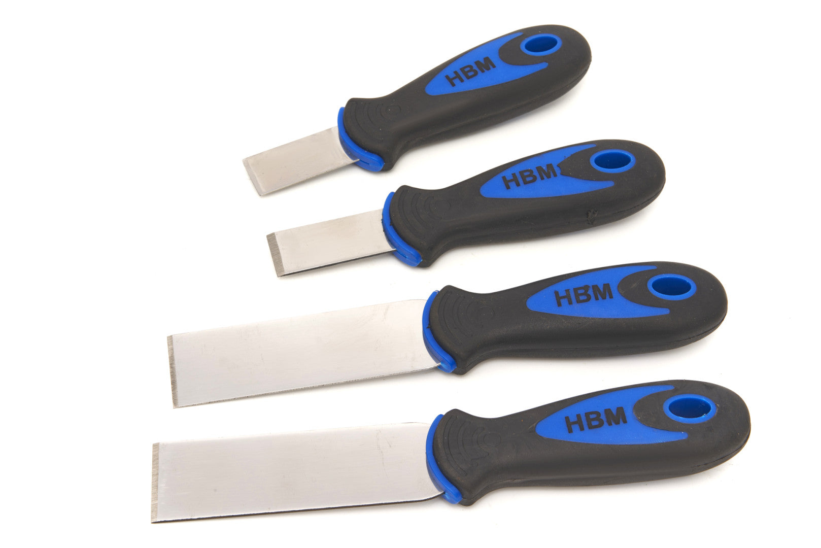 SET RACLETE SPACLURI INOX 4 PIESE HBM