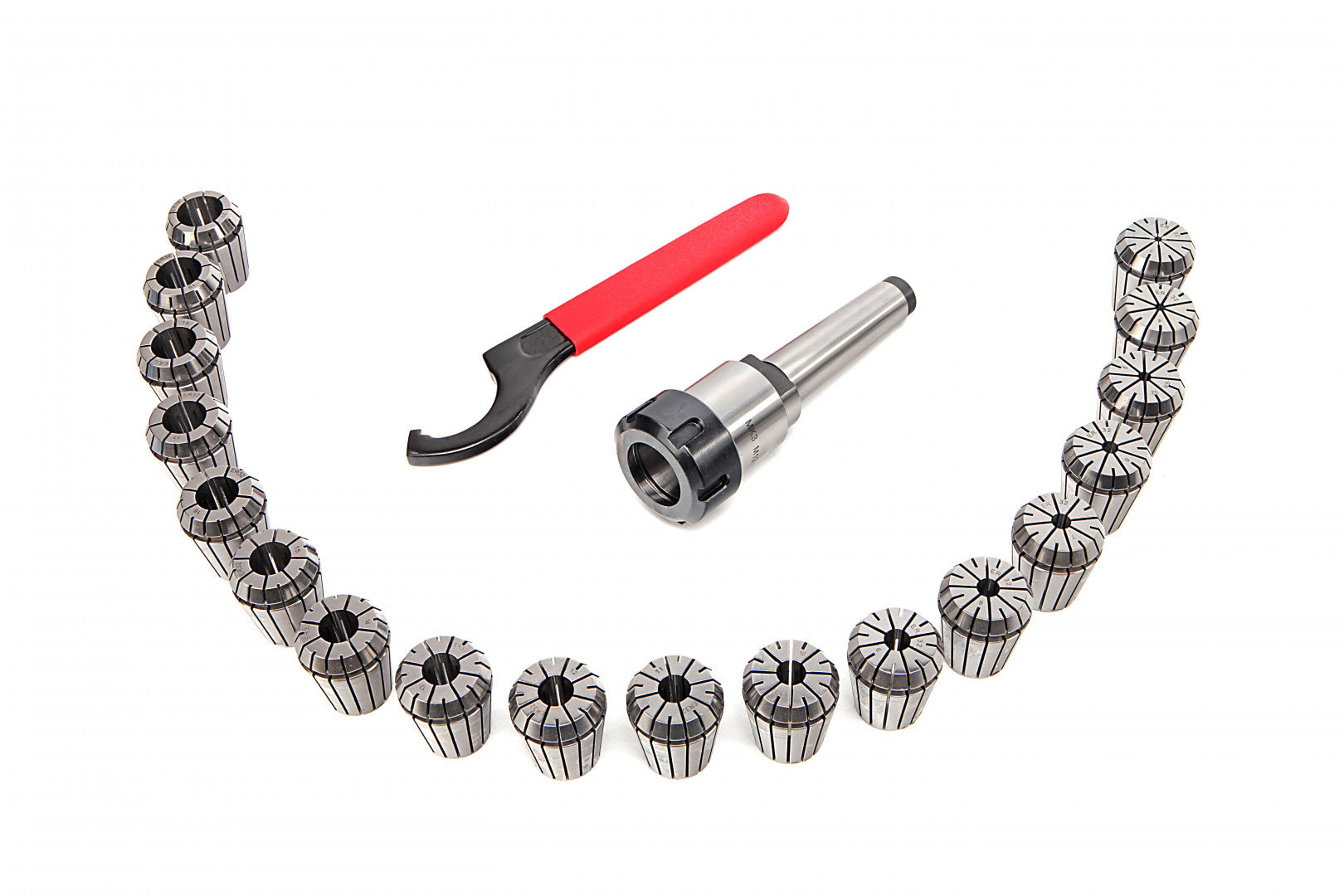 SET 21 CONURI DE PRINDERE PENTRU MASINA DE FREZAT ISO 30 ER32 HBM