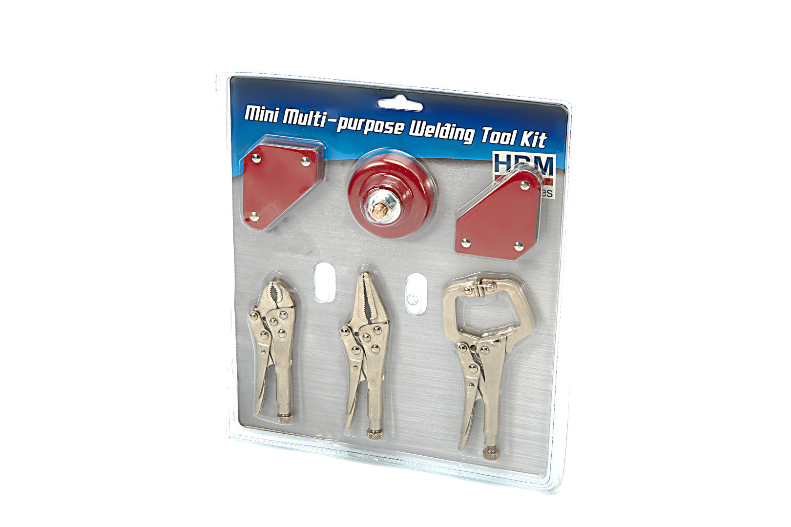 SET MINI CLESTI SI VINCLURI MAGNETICE SUDURA 6 PIESE, PREMIUM, HBM MACHINES OLANDA