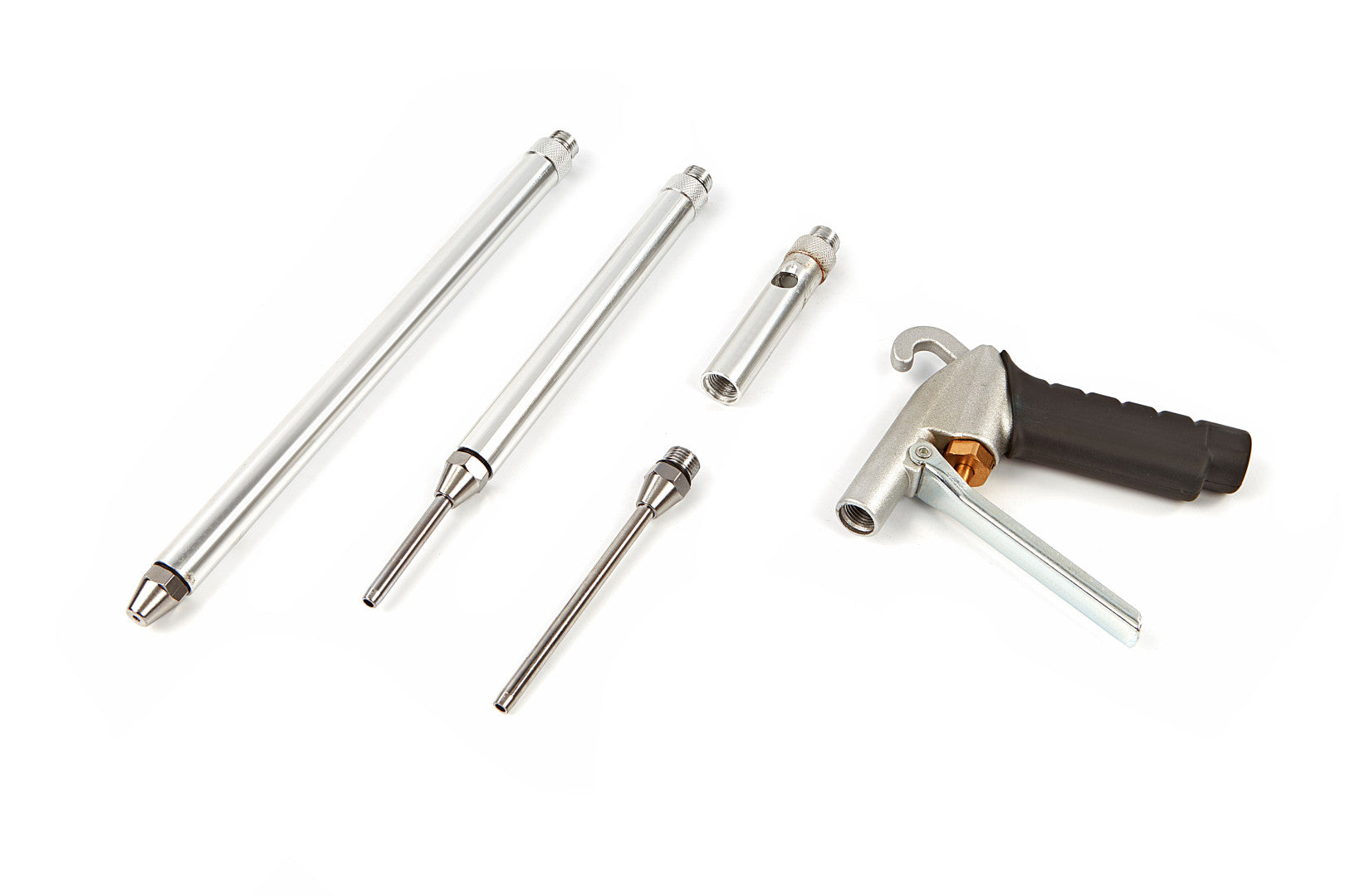 SET PISTOL DE SUFLAT AER CU CAP INTERSCHIMBABIL 7 PIESE HBM