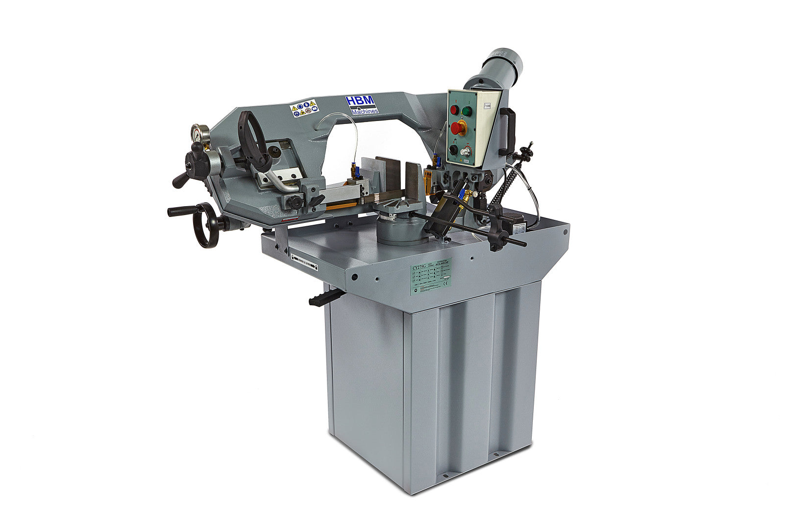 FIERASTRAU ORIZONTAL DEBITARE METAL CU BANDA PROFESIONAL 275