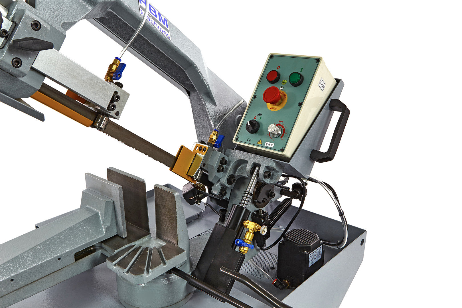 FIERASTRAU ORIZONTAL DEBITARE METAL CU BANDA PROFESIONAL 275