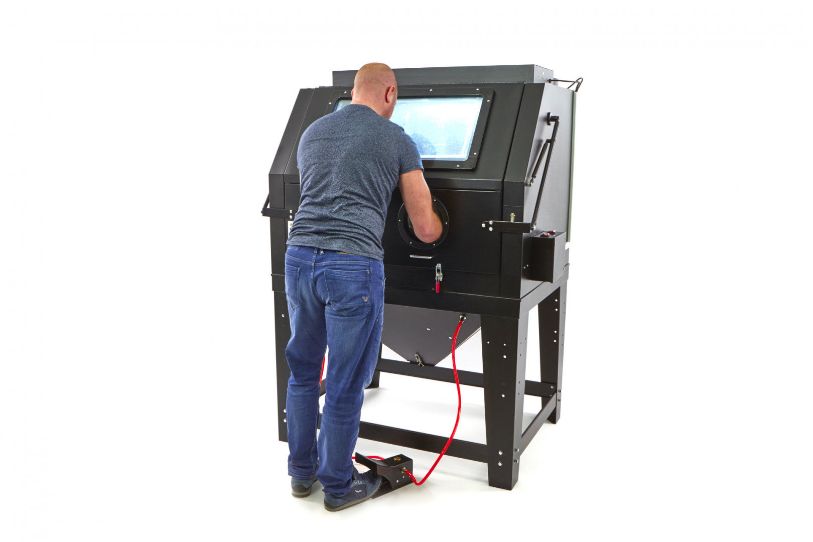 DULAP/CABINA DE SABLAT CU ASPIRATOR SBC 990