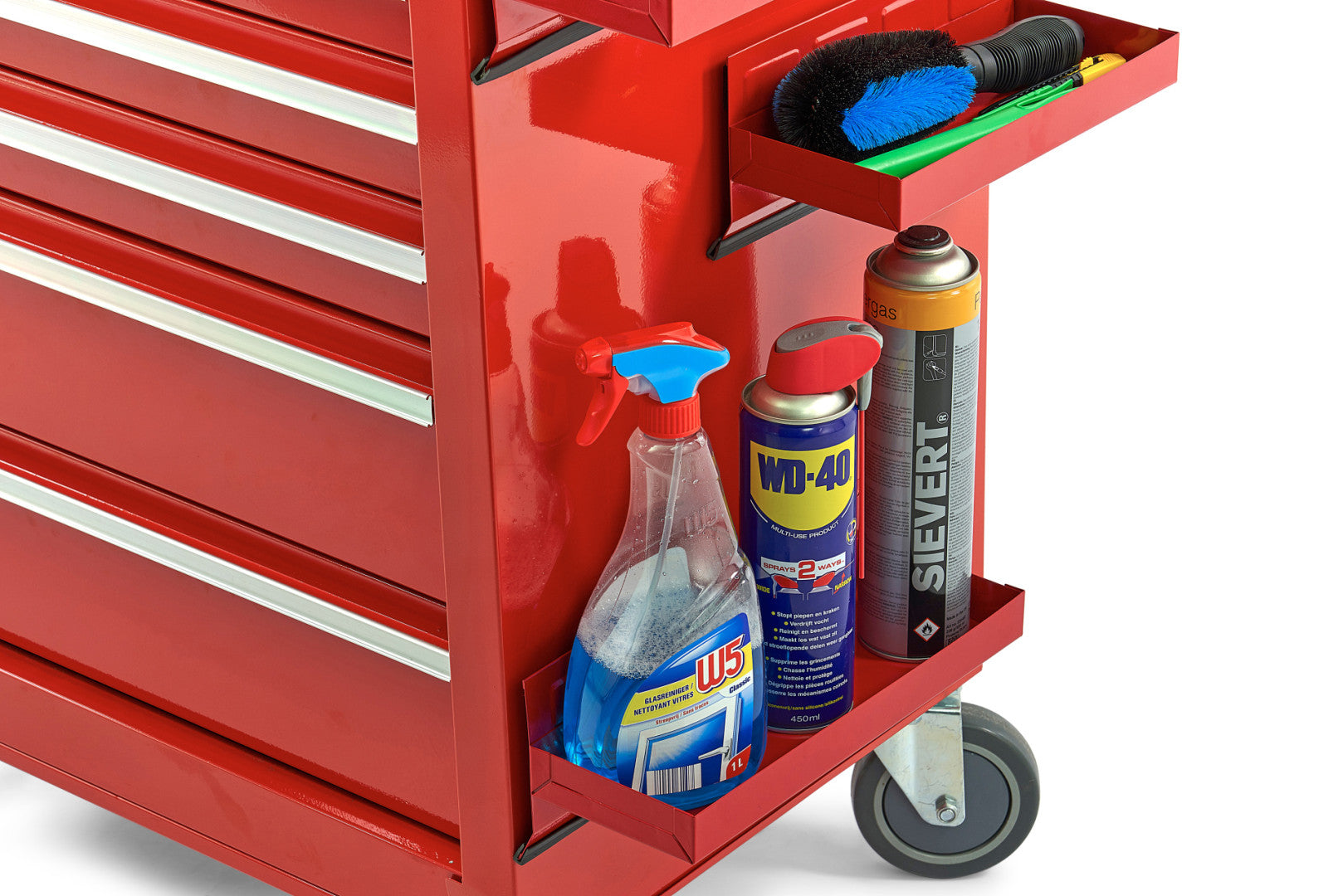 SET 4 POLITE MAGNETICE PENTRU DULAP SCULE ROSU