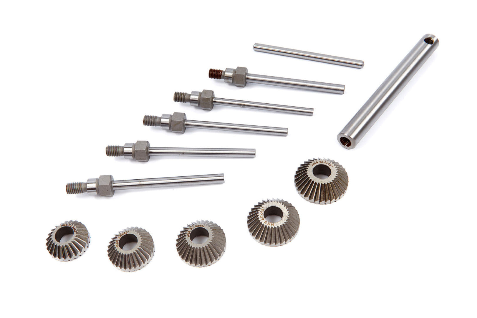 SET DE FREZE PENTRU SCAUNE SUPAPE 5 PIESE