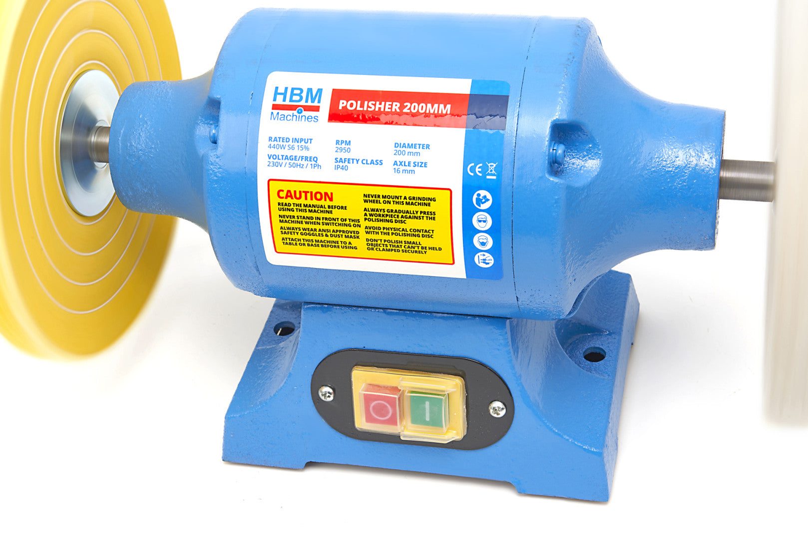 MASINA DE LUSTRUIT POLISAT HOBBY 200MM HBM