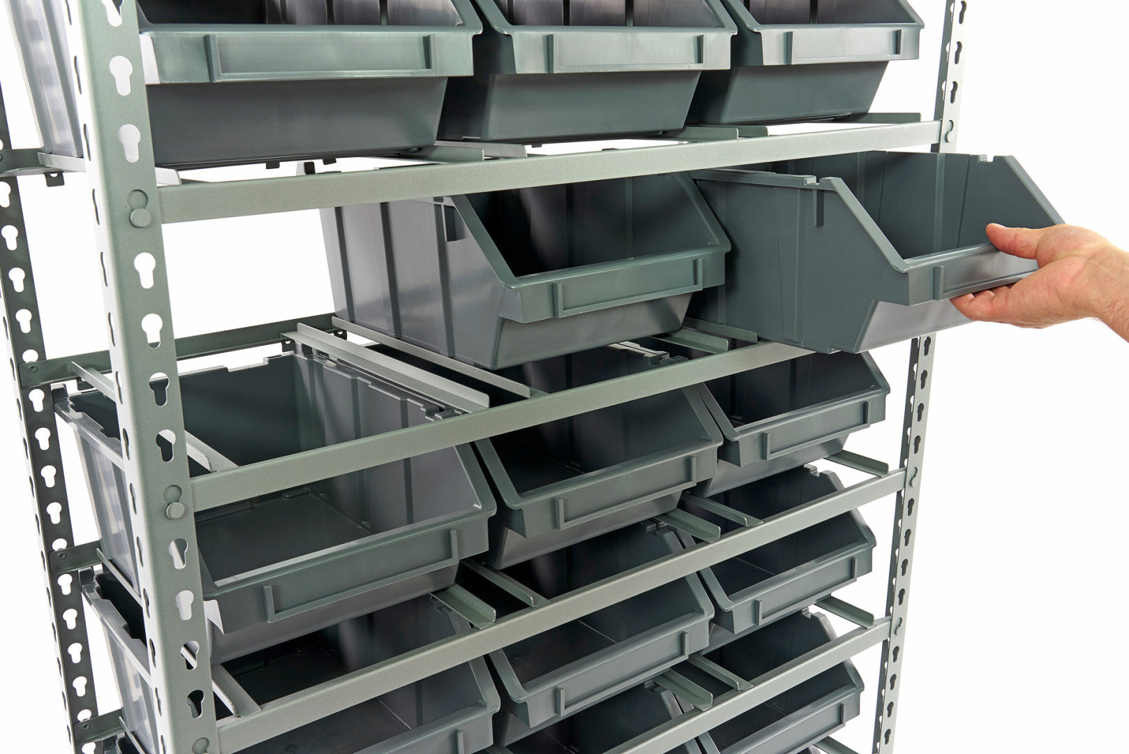 RAFT METALIC CU 24 DE CUTII DEPOZITARE