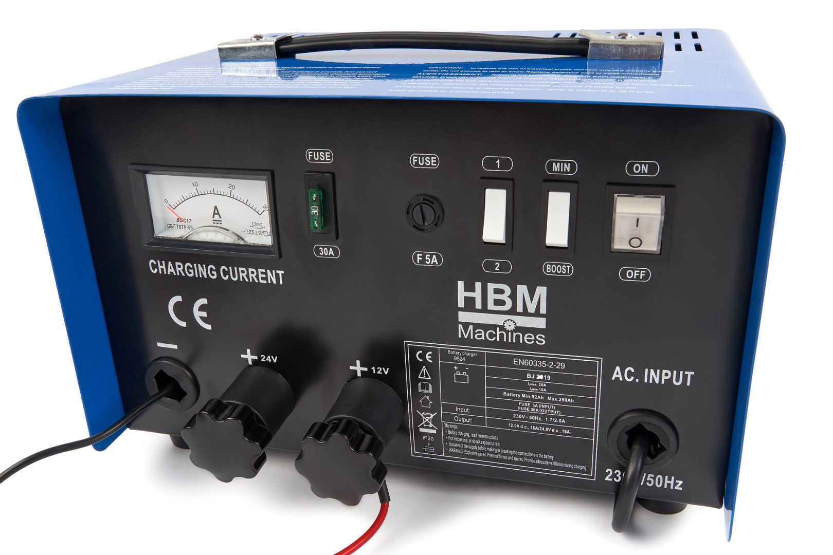 REDRESOR BATERIE AUTO HBM 12-24V 92-210AH