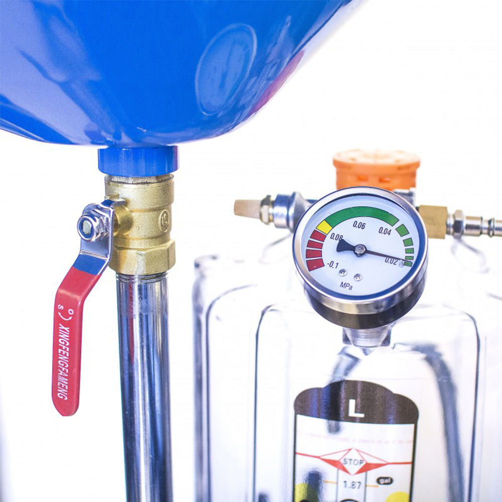 RECUPERATOR PNEUMATIC ULEI CU ASPIRATIE 80L M2