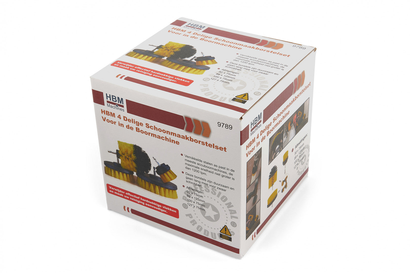 SET 4 PERII DE CURATAT CU ADAPTOR PENTRU BORMASINA MASINA DE GAURIT