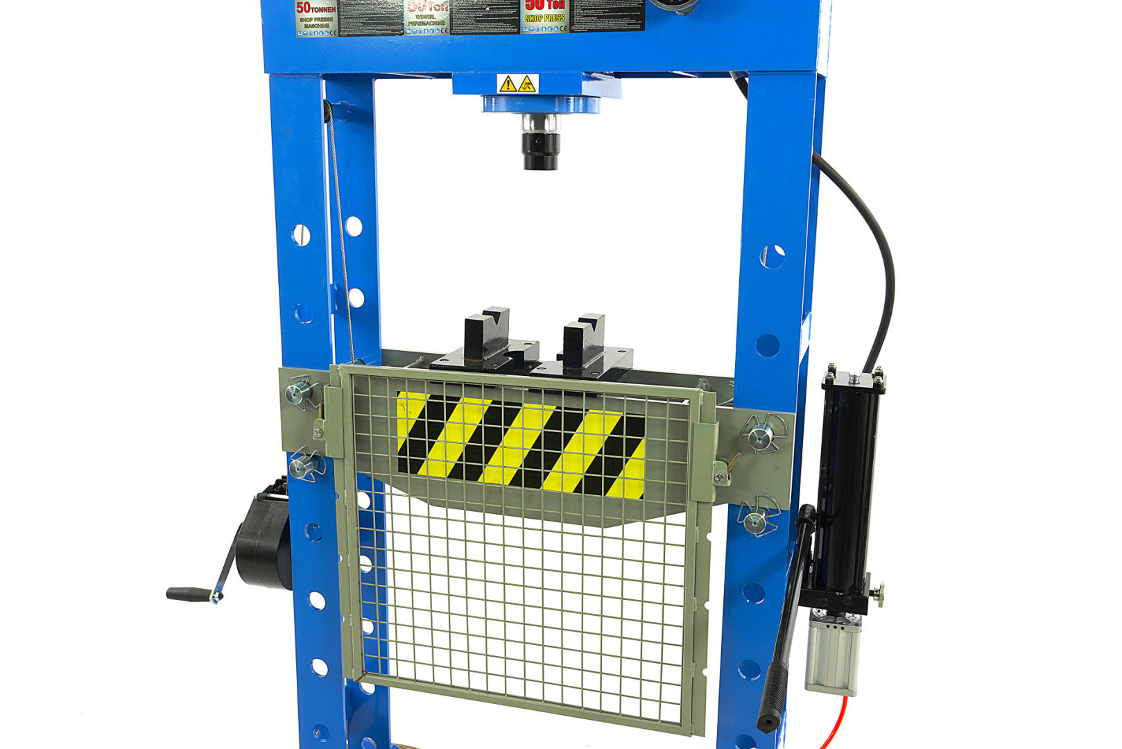 PRESA STAND HIDRO-PNEUMATICA CU PROTECTIE 50T