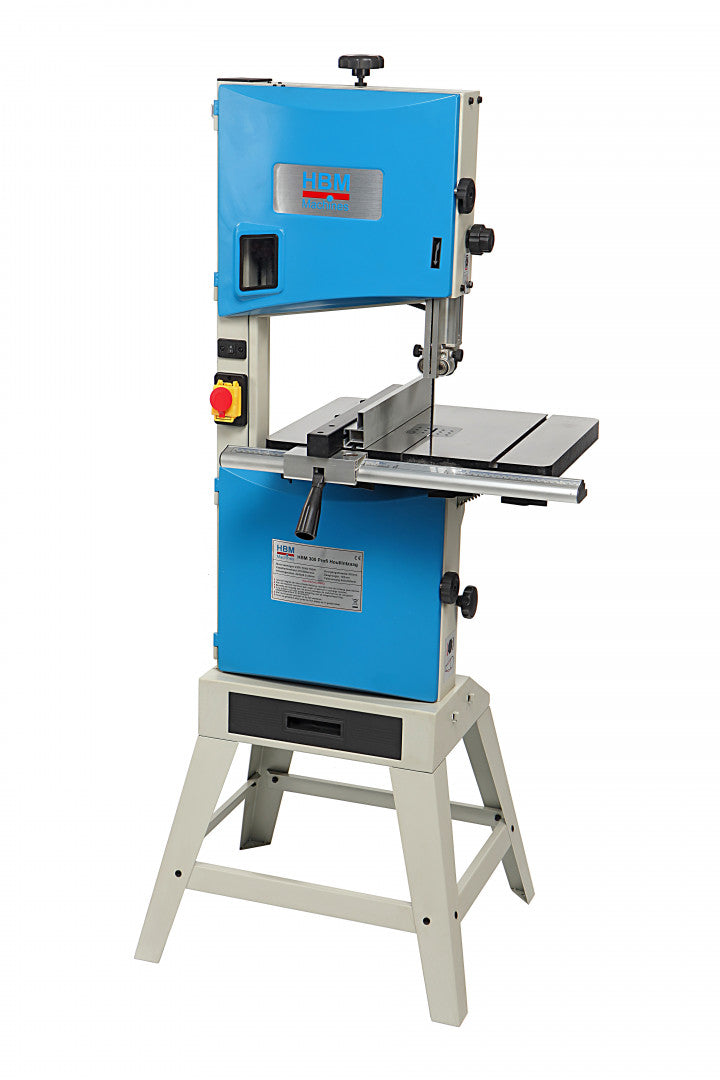 FIERASTRAU VERTICAL PROFESIONAL CU BANDA PENTRU LEMN HBM 300 230V 750W