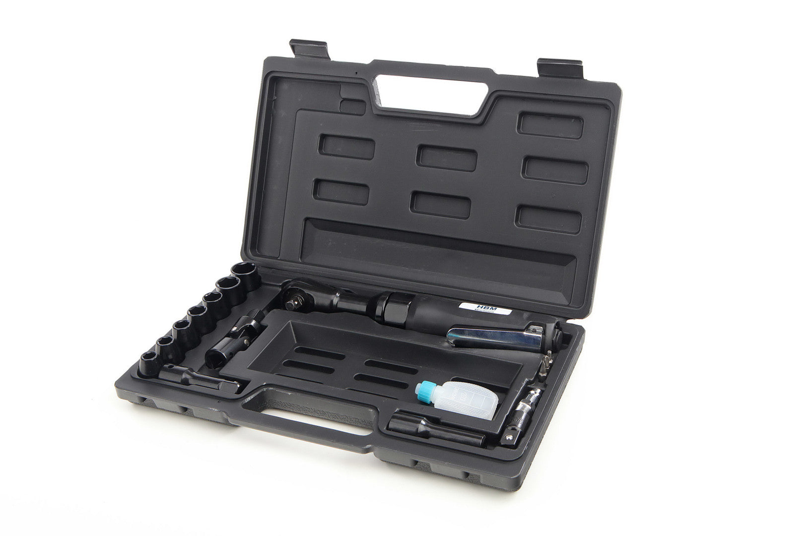 TRUSA CLICHET PNEUMATIC CU TUBULARE 1/2 17 PIESE 9-19MM HBM MACHINES