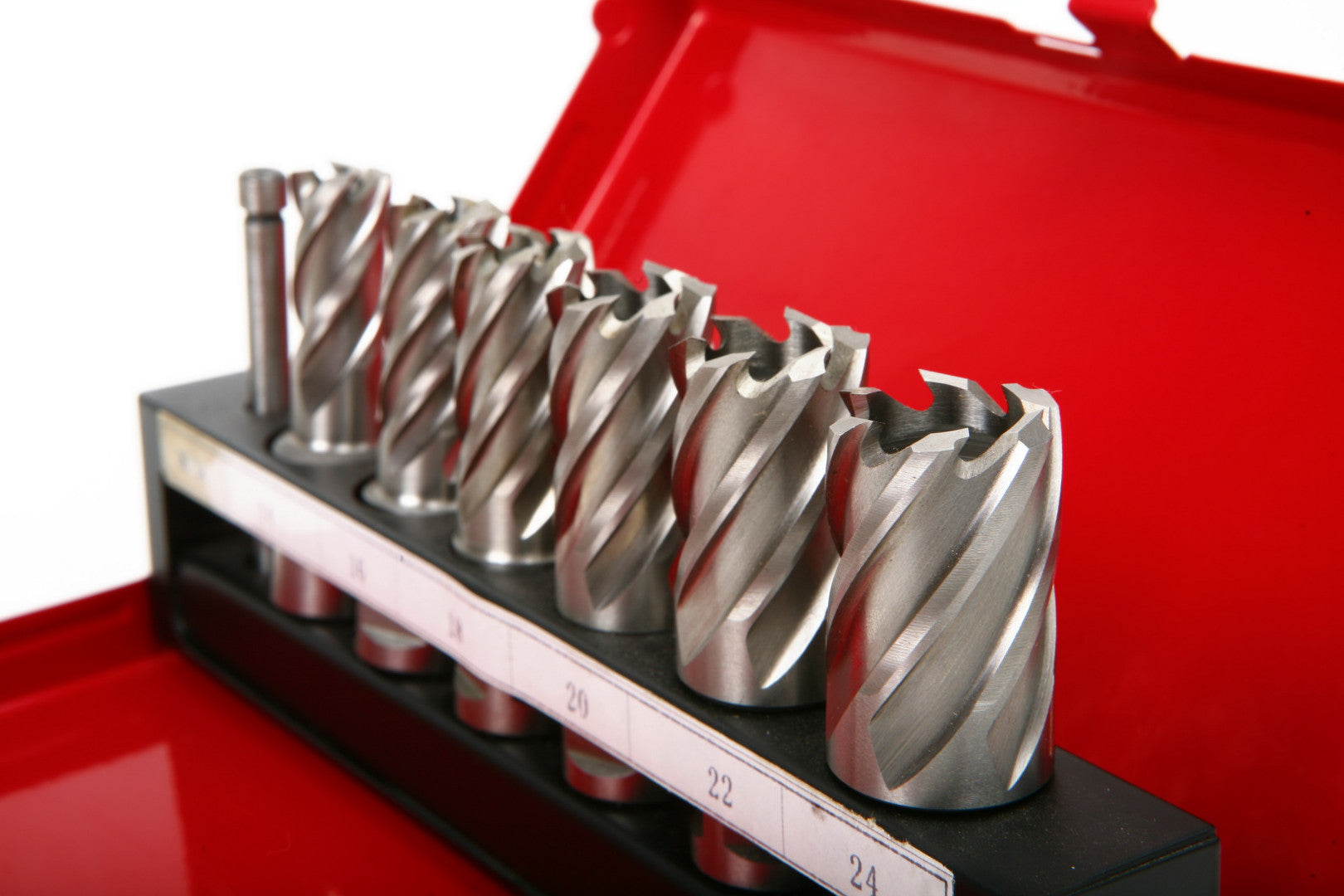 SET CAROTE BURGHIE HSS M2 14-24MM